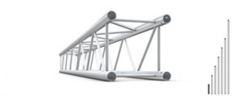 Milos QTM500 M222 Quatro Truss Straight Section - 500mm